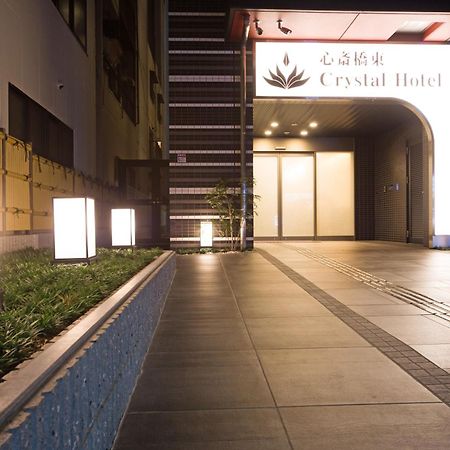Shinsaibashi-Higashi Crystal Hotel Osaka Exterior foto
